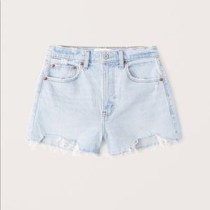 Abercrombie high rise ‘mom’ shorts